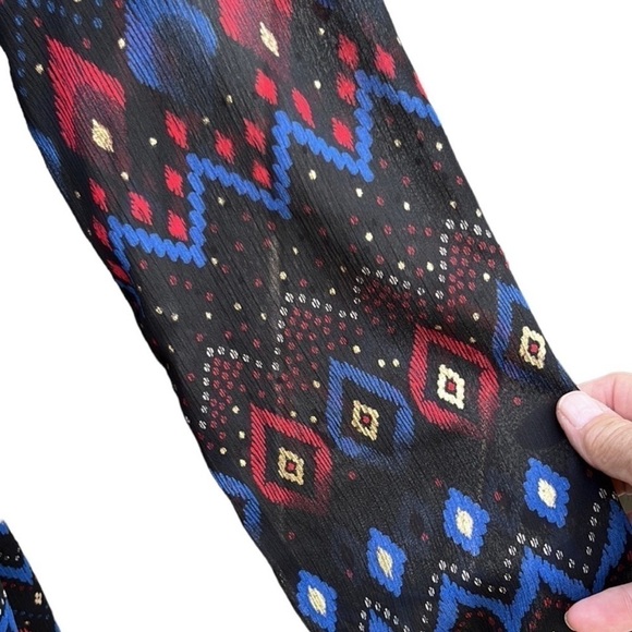 Like New Anthro / & Other Stories Ikat Print Dress - Picture 9 of 10